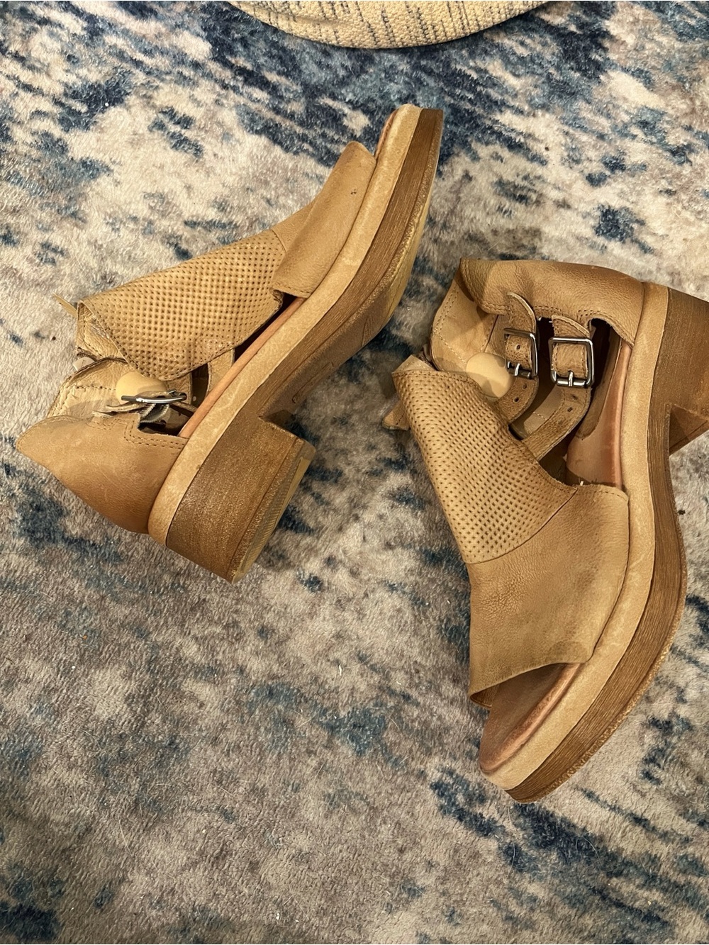 Miz Mooz Libra Sandal Bootie Leather Size  8.5 - Picture 2 of 6